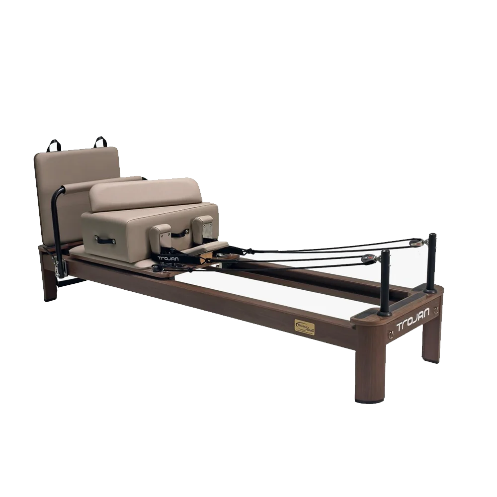 Studio AURALIS Beige Aluminum Pilates Reformer – Special Edition